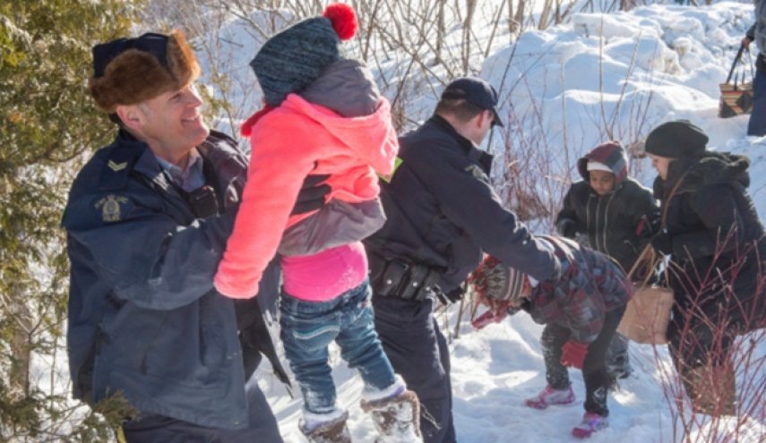 تلاش کانادا برای پناه دادن به مهاجران از آمریکا

