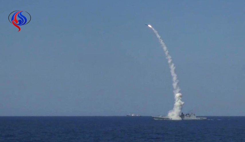 شلیک موشکهای کالیبر به مواضع داعش از مدیترانه