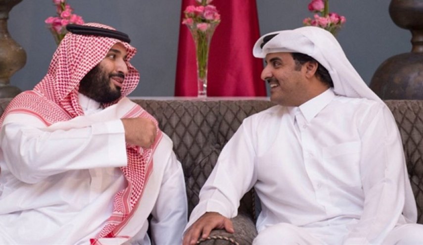 تماس غیرمنتظره امیر قطر با ولی‌عهد عربستان

