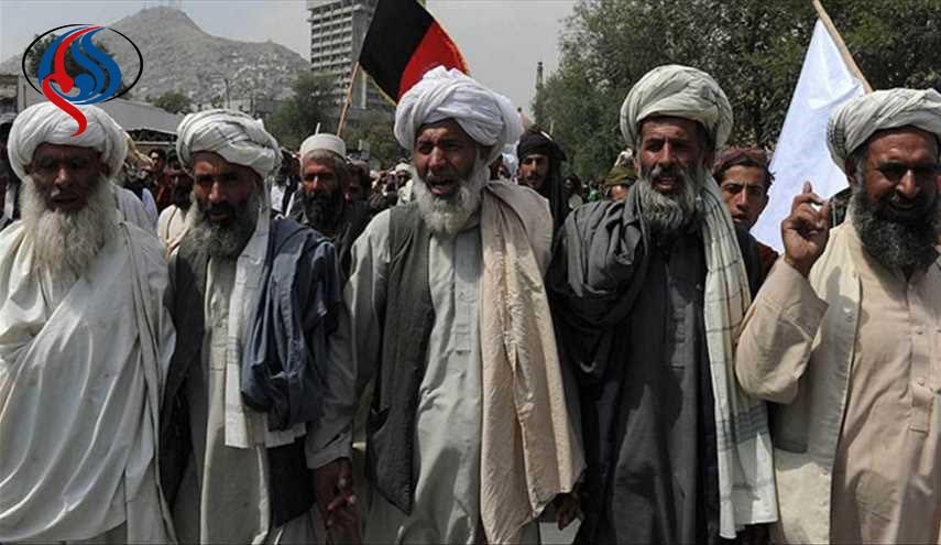 تظاهرات ضدآمریکایی مردم افغانستان در کابل