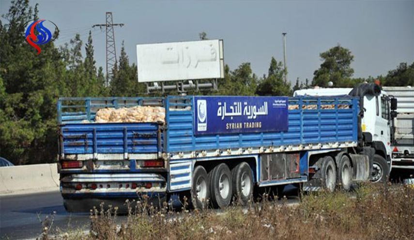 ورود 12 کامیون حامل کمک های بشردوستانه به دیر الزور 