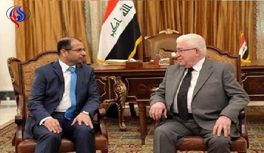 دیدار  رییس پارلمان عراق با فؤاد معصوم
