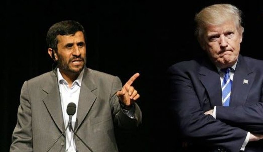 واکنش توئیتری احمدی نژاد به سخنرانی ترامپ در سازمان ملل