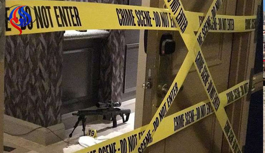 صور مثيرة من داخل الغرفة التي انطلق منها الرصاص في لاس فيغاس