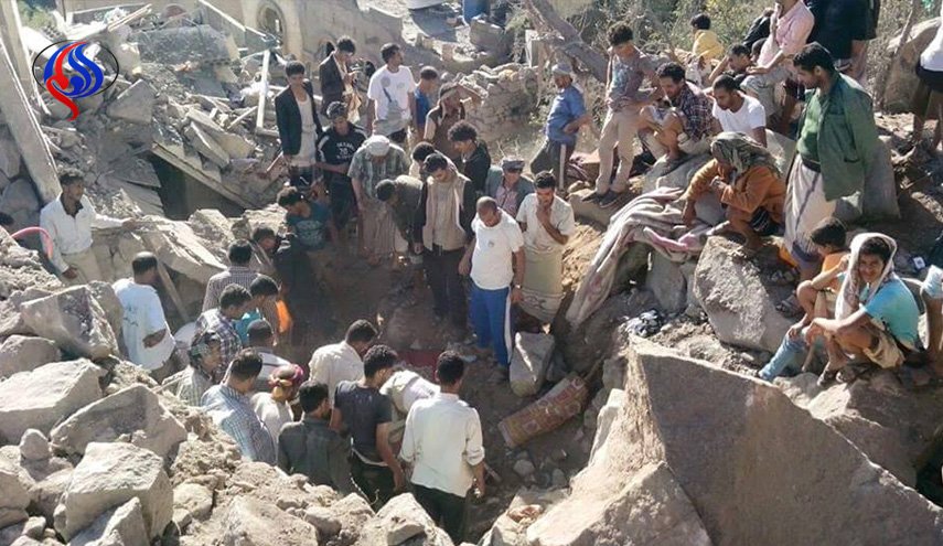 12 شهيدا وجريحا حصيلة جريمة الطيران السعودي في المخا بتعز