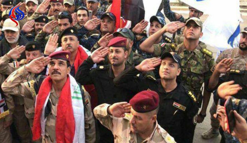 شاهد.. لحظة رفع العلم العراقي في كركوك
