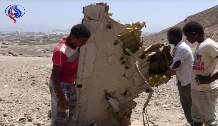 سرنگونی جنگندۀ متجاوز اماراتی در شمال یمن 