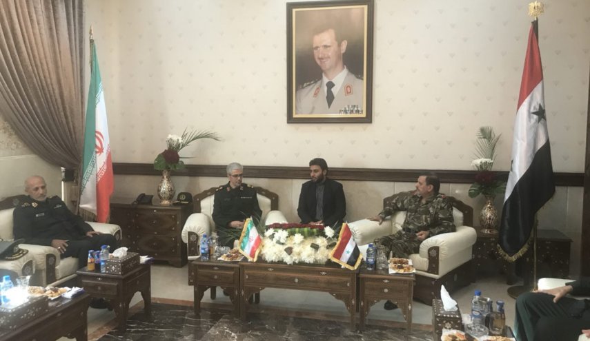 دیدار سرلشکر باقری با وزیر دفاع سوریه / همکاری‌های نظامی تهران-دمشق تقویت می شود