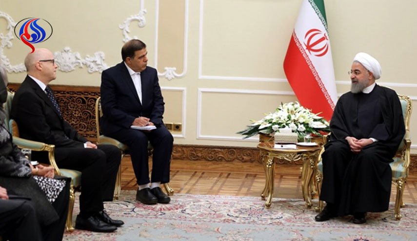 روحانی: ایران از تقویت روابط با فنلاند استقبال می کند
