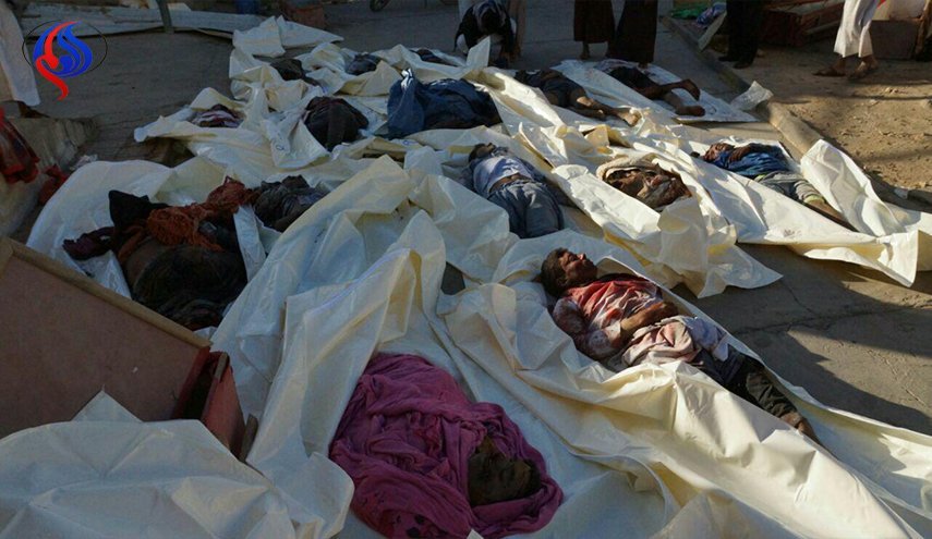برگی دیگر از جنایت مرگبار جنگنده های سعودی علیه مردم یمن + تصاویر