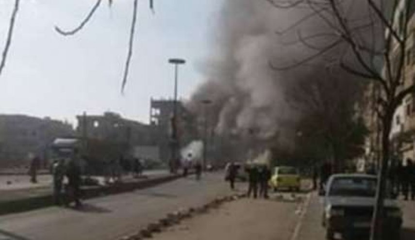 زخمی شدن 14 غير نظامی بر اثر حملات خمپاره ای تروريست ها به دمشق و حومه آن