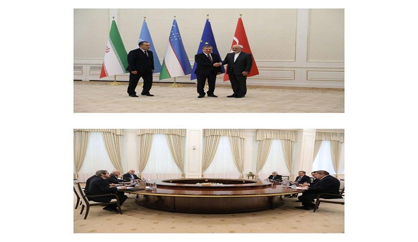 ظریف با رئیس جمهور ازبکستان دیدار و گفتگو کرد
