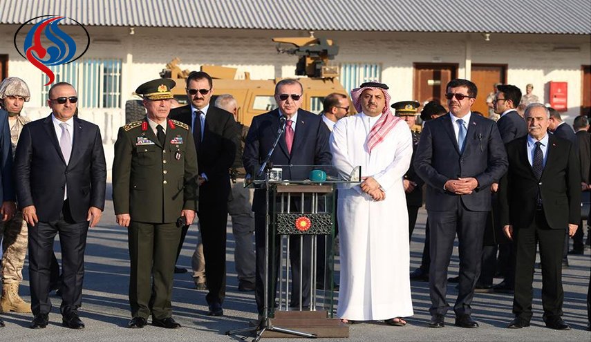 ماذا قال اردوغان لجنوده خلال تفقد القوات التركية في قطر؟