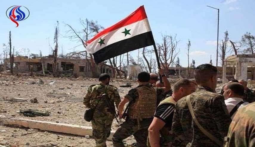  الجيش السوري يقطع طريق الميادين والبوكمال بدير الزور 