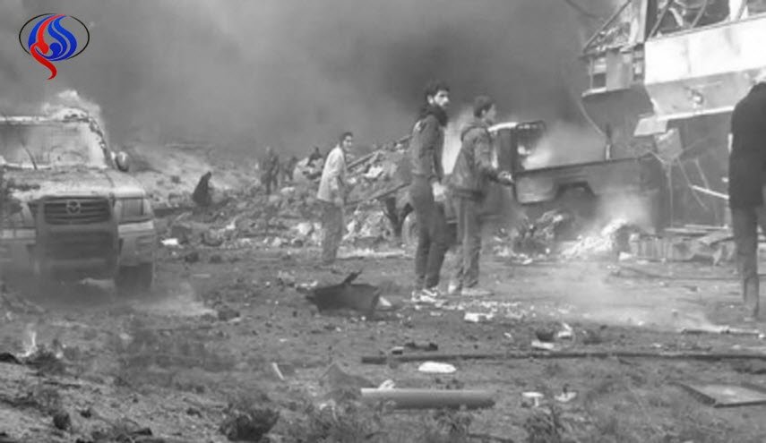 شهادت 20 شهروند سوری بر اثر انفجار تروریستی در ریف دیرالزور 