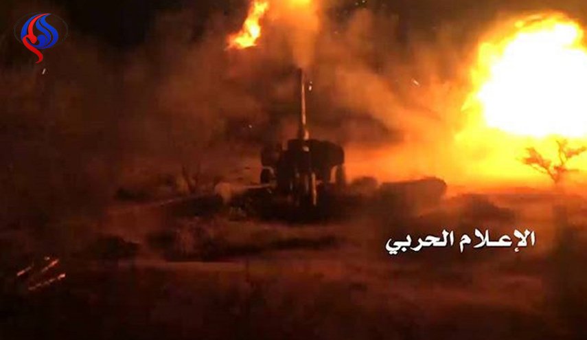 قنص جندي سعودي ودك تجمعات العدوان في جيزان ونجران