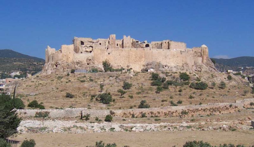 قلعة مصياف في حماة-سوريا
