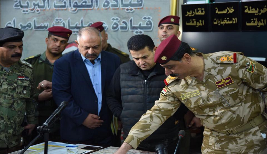 وزير الداخلية العراقي يصل لسامراء ويعقد مؤتمرا امنيا بشأن زيارة الامامين العسكريين