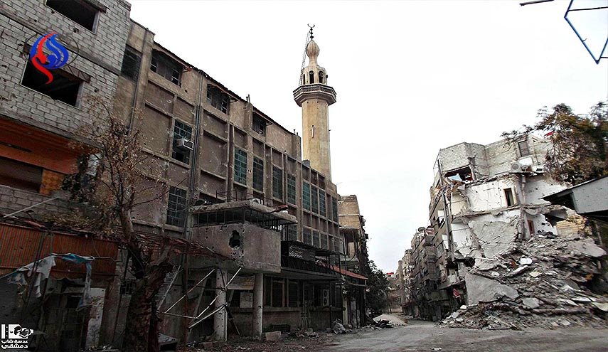 حملات موشکی تروریست ها به شرق دمشق