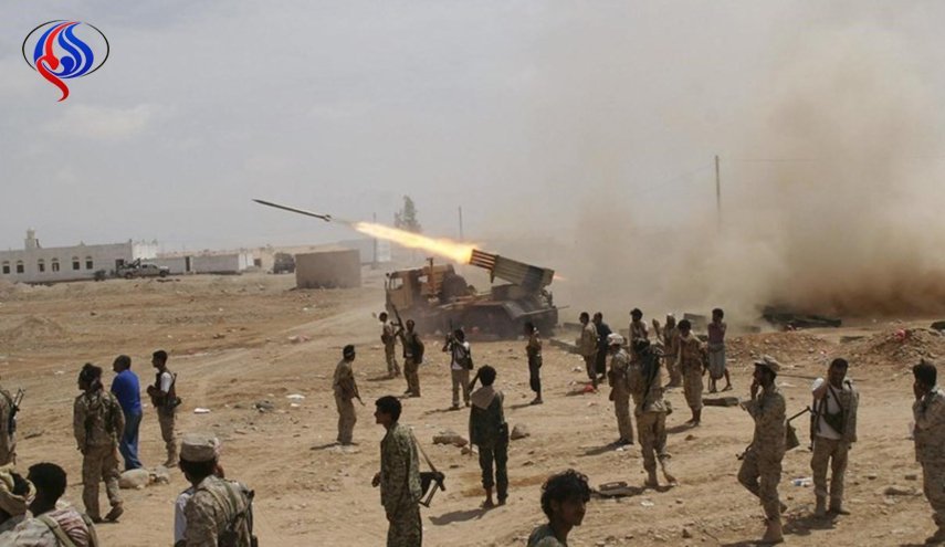  حمله ارتش و کمیته های مردمی یمن به مواضع مزدوران آل سعود در جسر الهاملی