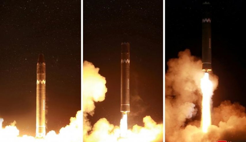 شلیک موشک قاره پیمای جدید و خنده‎‌های رهبر کره شمالی + تصاویر