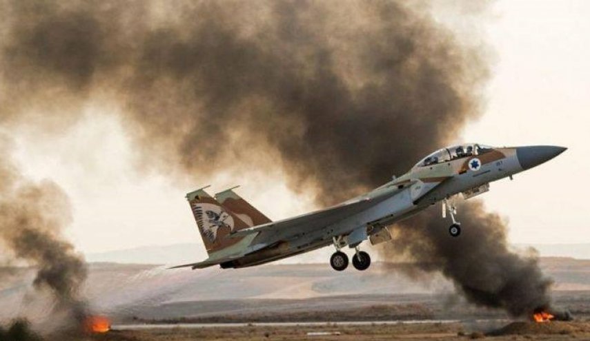 شاهد.. حطام طائرة إسرائيلية أسقطتها الدفاعات السورية بالأمس