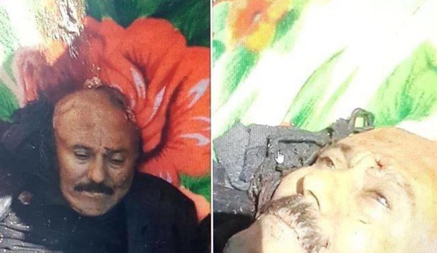 جسد علی عبدالله صالح در صنعاء دفن شد