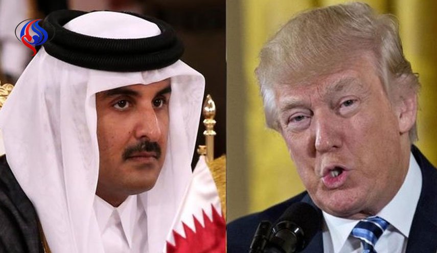 هشدار تلفنی امیر قطر به ترامپ در باره قدس