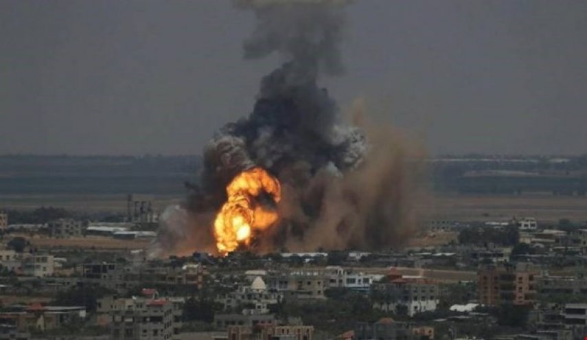 جنگنده‌های رژیم صهیونیستی به مواضعی در غزه حمله کردند