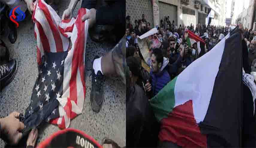 بالصور.. مظاهرات بالجزائر تضامنا مع القدس