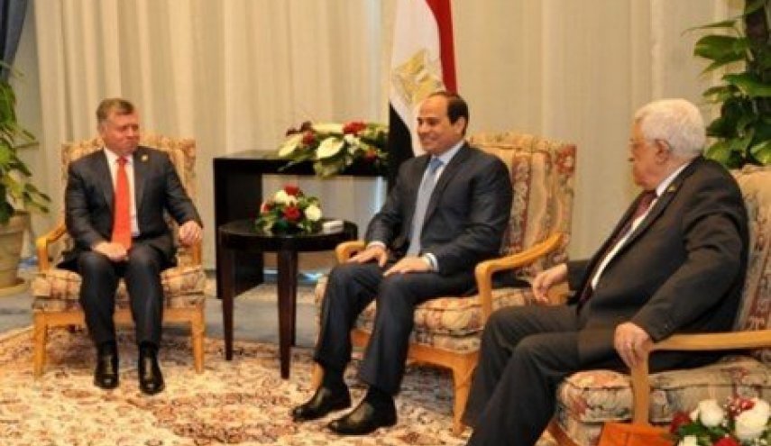 نشست محمود عباس، سیسی و عبدالله دوم در قاهره