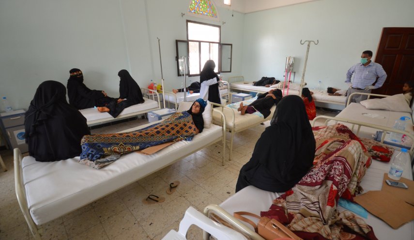 الصليب الأحمر: مليون حالة يشتبه باصابتها بالكوليرا باليمن