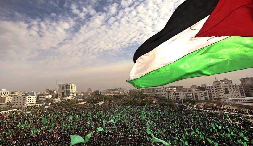 برگزاری جشن سالگرد تشکیل جنبش حماس در غزه
