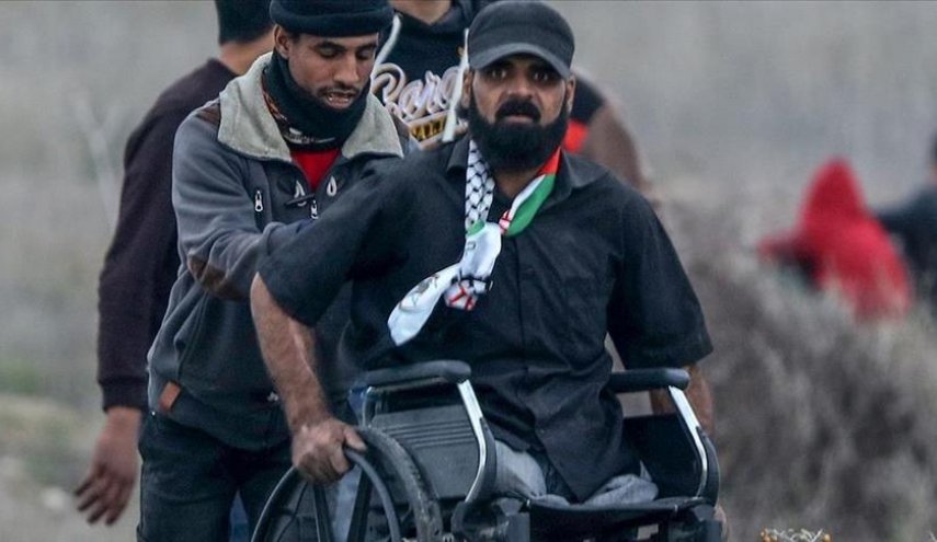 'This land is ours', last words of disabled Palestinian
