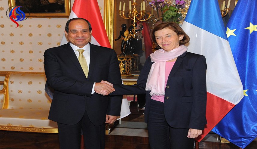 السيسي ووزيرة الدفاع الفرنسية يبحثان تعزيز التعاون العسكري