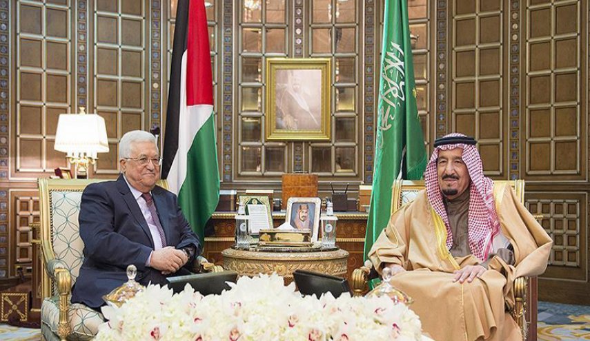 محمود عباس با پادشاه عربستان دیدار کرد