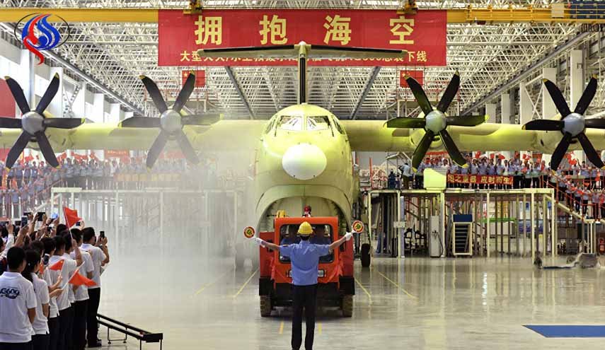 الصين.. إختبار أكبر طائرة برمائية في العالم