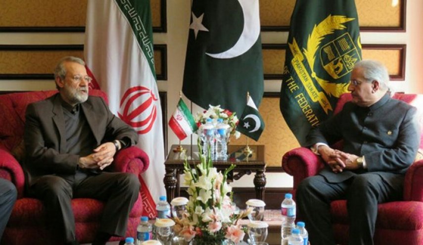 لاريجاني: خط انبوب السلام فرصة لتعزيز التعاون بين ايران وباكستان