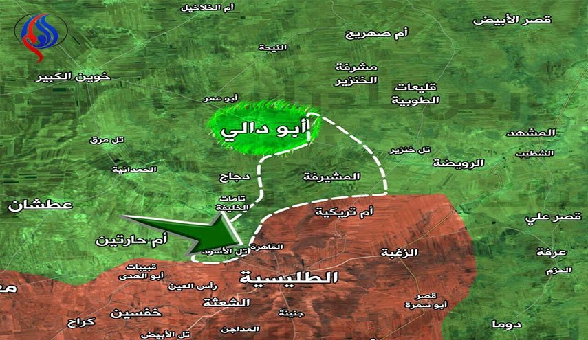 آزاد سازی مناطق استراتژیک در ریف شمال شرقی حماه