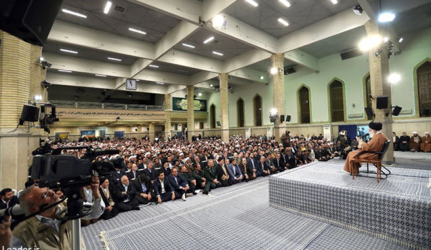 اعضای شورای هماهنگی تبلیغات اسلامی با رهبرمعظم انقلاب دیدار کردند
