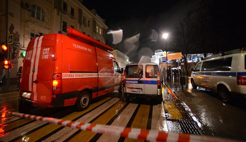 انفجار در فروشگاهی در سن پترزبورگ
