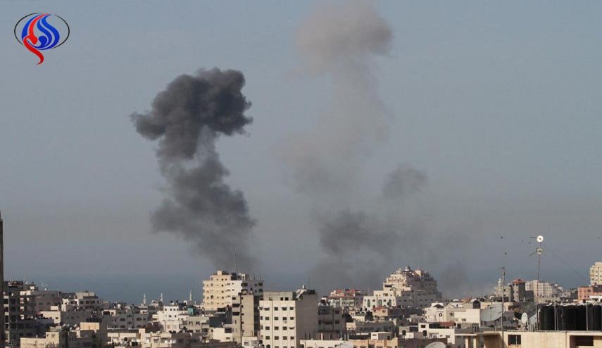 شاهد بالصور، الاحتلال يقصف شرق غزة بـ6 قذائف مدفعية