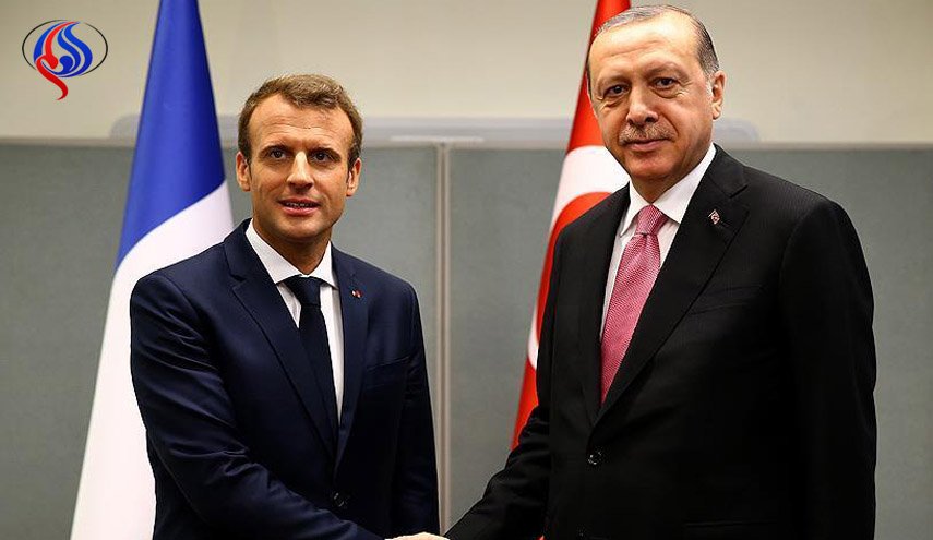 دیدار ماکرون و اردوغان با موضوع سوریه و فلسطین