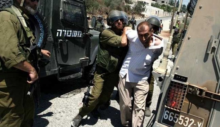 بازداشت هفده فلسطينی به دست نظاميان صهيونيست