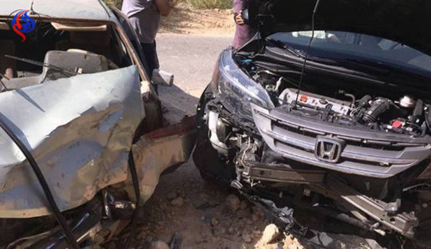 شاهد تعرض مطرب لبناني لحادث سير مروّع