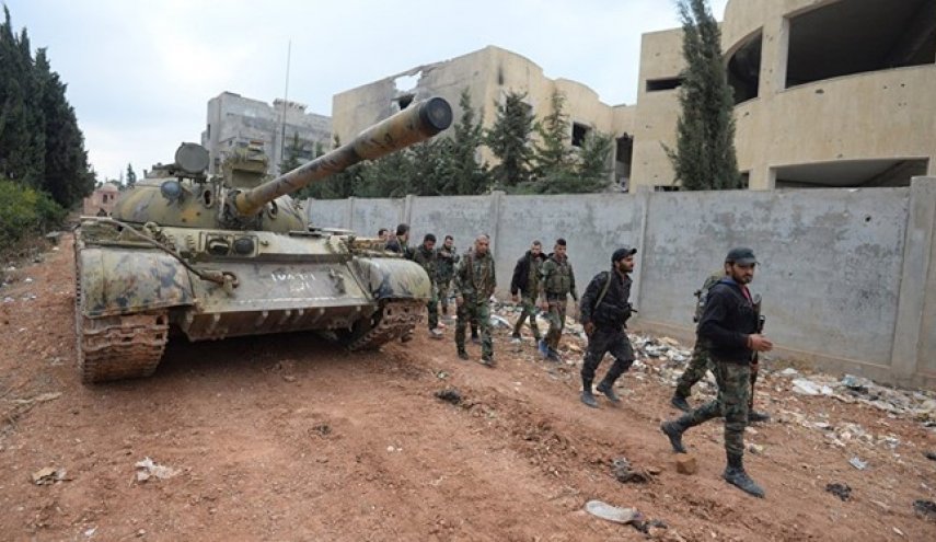 ارتش سوريه بخش دیگری از حرستا را آزاد کرد

