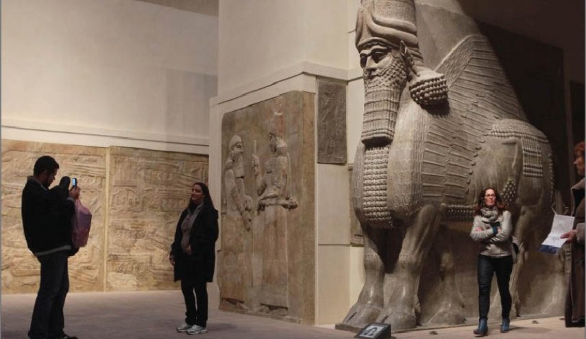 الاثار العراقية في متحف اللوفر