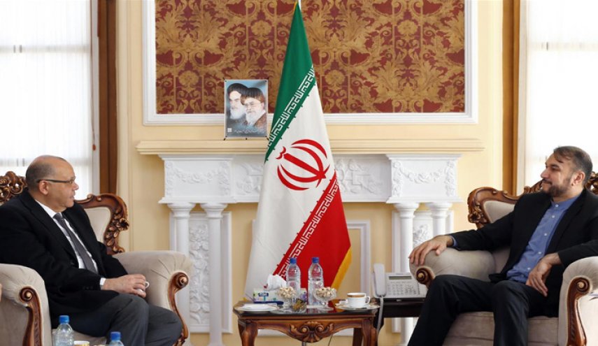  ايران ومصر تؤكدان على دعم فلسطين ومكافحة الارهاب