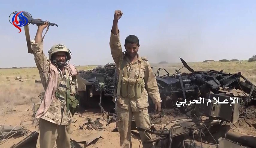 هلاکت مزدوران سعودی در حمله ارتش یمن به مواضع  نیروهای منصور هادی