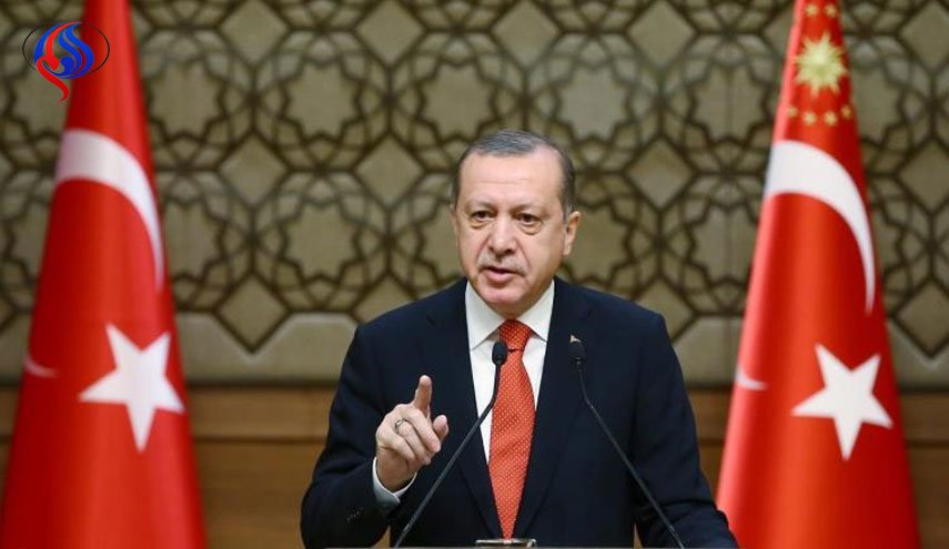 اردوغان: کسی نباید به خود جرأت تاسیس دولتی جدید در شمال سوریه بدهد